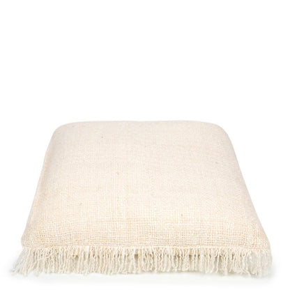 livinglovely.nl - The Oh My Gee Cushion Cover - Cream - 60x60 - Kussenhoes - Bazar Bizar - livinglovely.nl