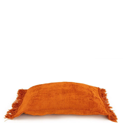 livinglovely.nl - The Oh My Gee Cushion Cover - Rust Velvet - 30x50 - Kussenhoes - Bazar Bizar - livinglovely.nl