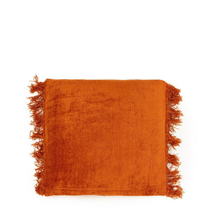 livinglovely.nl - The Oh My Gee Cushion Cover - Rust Velvet - 40x40 - Kussenhoes - Bazar Bizar - livinglovely.nl