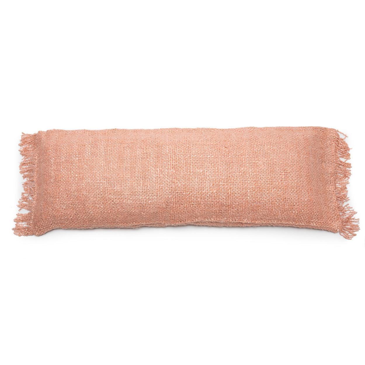 livinglovely.nl - The Oh My Gee Cushion Cover - Salmon Pink - 35x100 - Kussenhoes - Bazar Bizar - livinglovely.nl