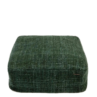 livinglovely.nl - The Oh My Gee Pouffe - Forest Green - Poef - Bazar Bizar - livinglovely.nl