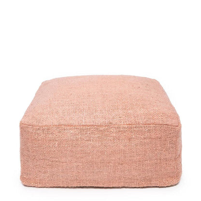 livinglovely.nl - The Oh My Gee Pouffe - Salmon Pink - Poef - Bazar Bizar - livinglovely.nl