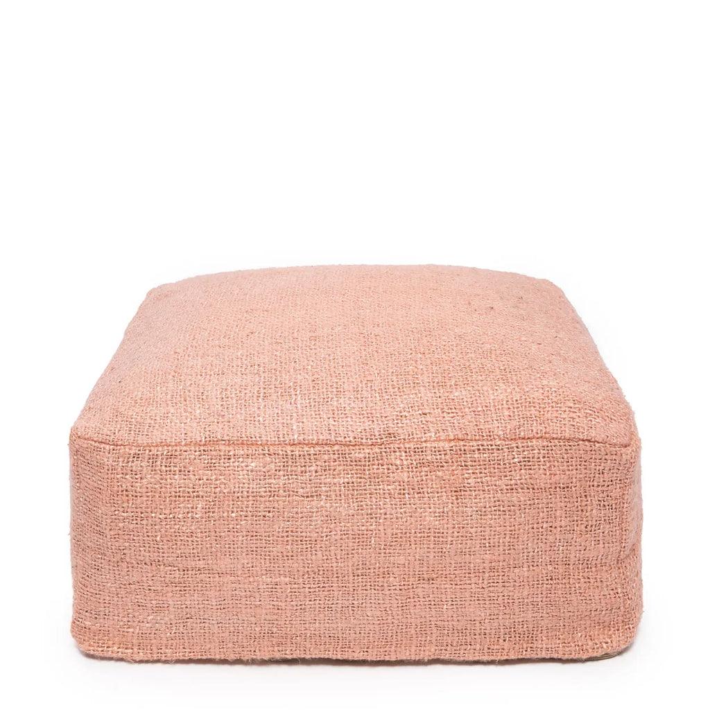 livinglovely.nl - The Oh My Gee Pouffe - Salmon Pink - Poef - Bazar Bizar - livinglovely.nl