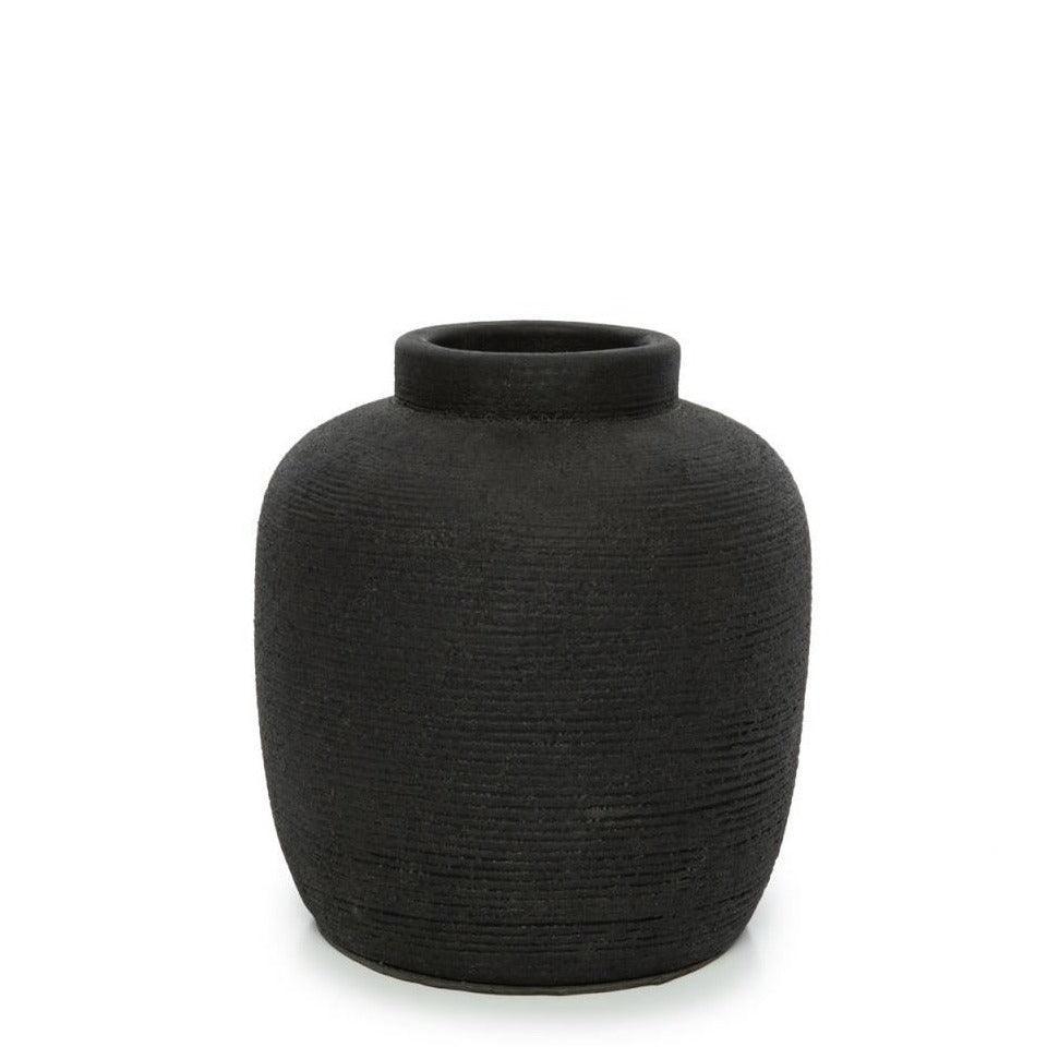 livinglovely.nl - The Peaky Vase - Black - M - Vaas - Bazar Bizar - livinglovely.nl