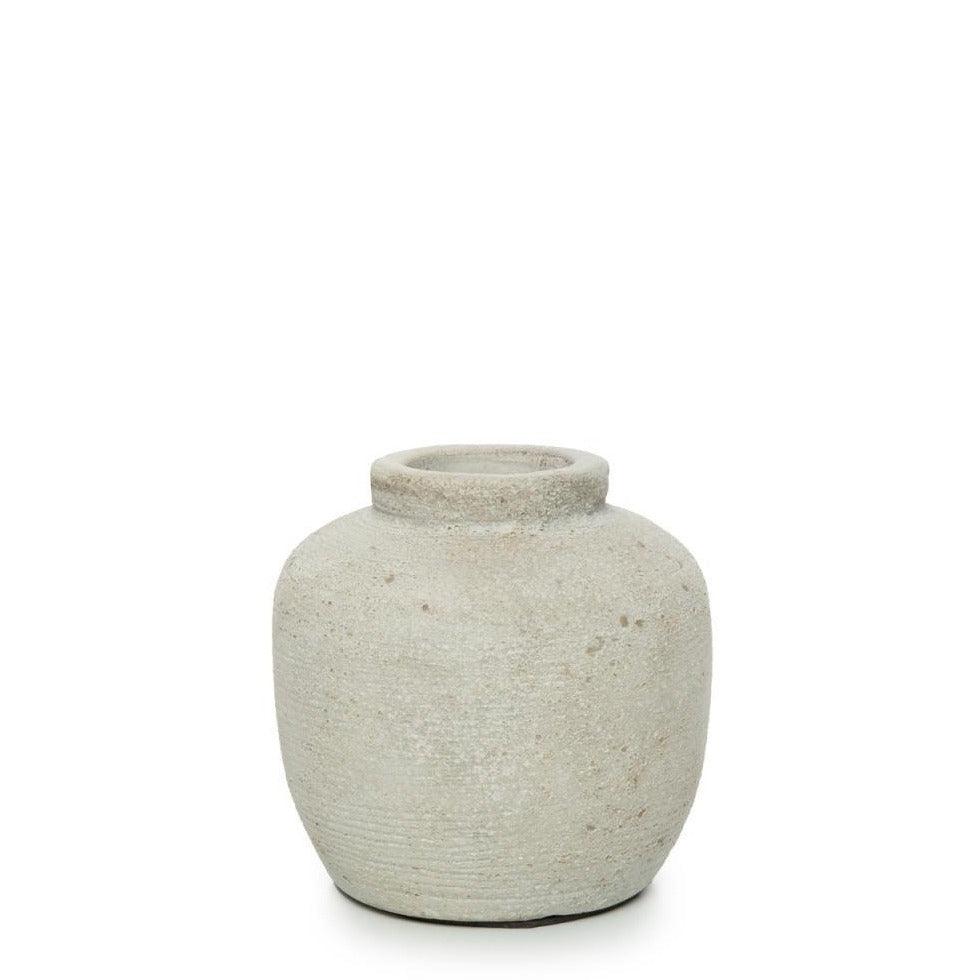 livinglovely.nl - The Peaky Vase - Concrete - S - Vaas - Bazar Bizar - livinglovely.nl