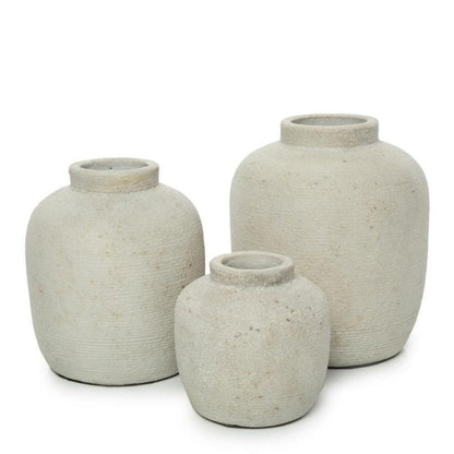 livinglovely.nl - The Peaky Vase - Concrete - S - Vaas - Bazar Bizar - livinglovely.nl