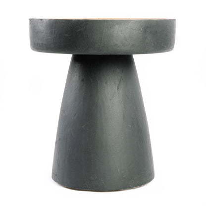 livinglovely.nl - The Rayu Side Table Black Natural - Bijzettafel - Bazar Bizar - livinglovely.nl