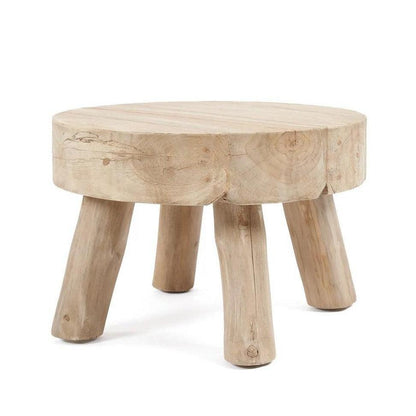 livinglovely.nl - The Rhodes Side Table - Natural - Bijzettafel - Bazar Bizar - livinglovely.nl