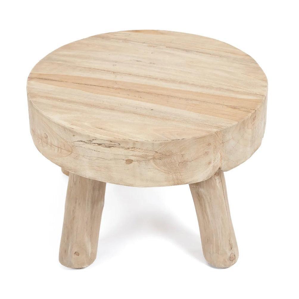 livinglovely.nl - The Rhodes Side Table - Natural - Bijzettafel - Bazar Bizar - livinglovely.nl