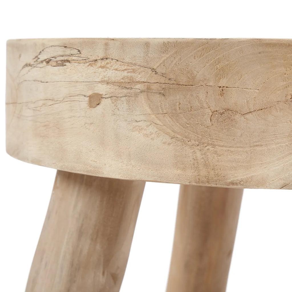 livinglovely.nl - The Rhodes Side Table - Natural - Bijzettafel - Bazar Bizar - livinglovely.nl