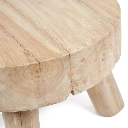 livinglovely.nl - The Rhodes Side Table - Natural - Bijzettafel - Bazar Bizar - livinglovely.nl