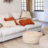 livinglovely.nl - The Saint Tropez Cushion Cover - Natural White - 60x60 - Kussenhoes - Bazar Bizar - livinglovely.nl