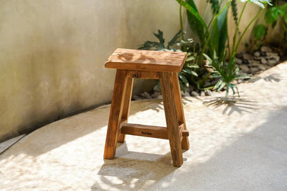 livinglovely.nl - The Shoji Stool - Natural - M - Kruk - Bazar Bizar - livinglovely.nl