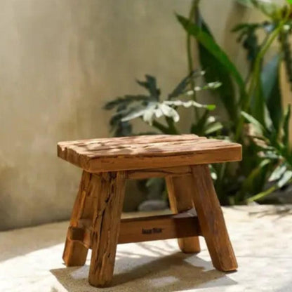 livinglovely.nl - The Shoji Stool - Natural - S - Kruk - Bazar Bizar - livinglovely.nl