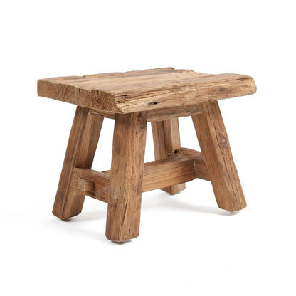 livinglovely.nl - The Shoji Stool - Natural - S - Kruk - Bazar Bizar - livinglovely.nl