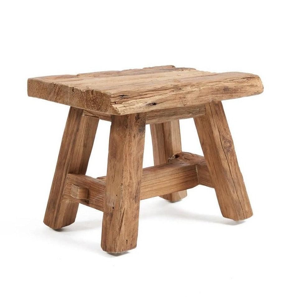 livinglovely.nl - The Shoji Stool - Natural - S - Kruk - Bazar Bizar - livinglovely.nl