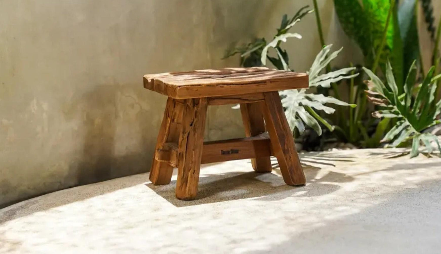 livinglovely.nl - The Shoji Stool - Natural - S - Kruk - Bazar Bizar - livinglovely.nl