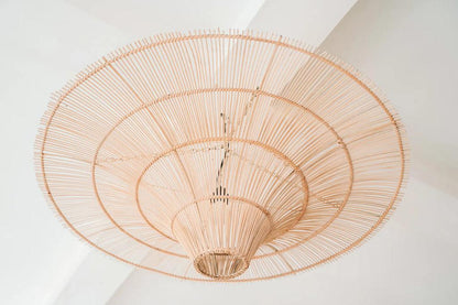 livinglovely.nl - The Sky Pendant - Natural - L - Hanglamp - Bazar Bizar - livinglovely.nl