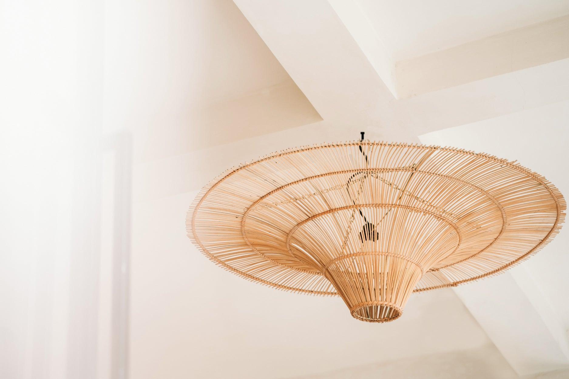 livinglovely.nl - The Sky Pendant - Natural - XXL - Hanglamp - Bazar Bizar - livinglovely.nl