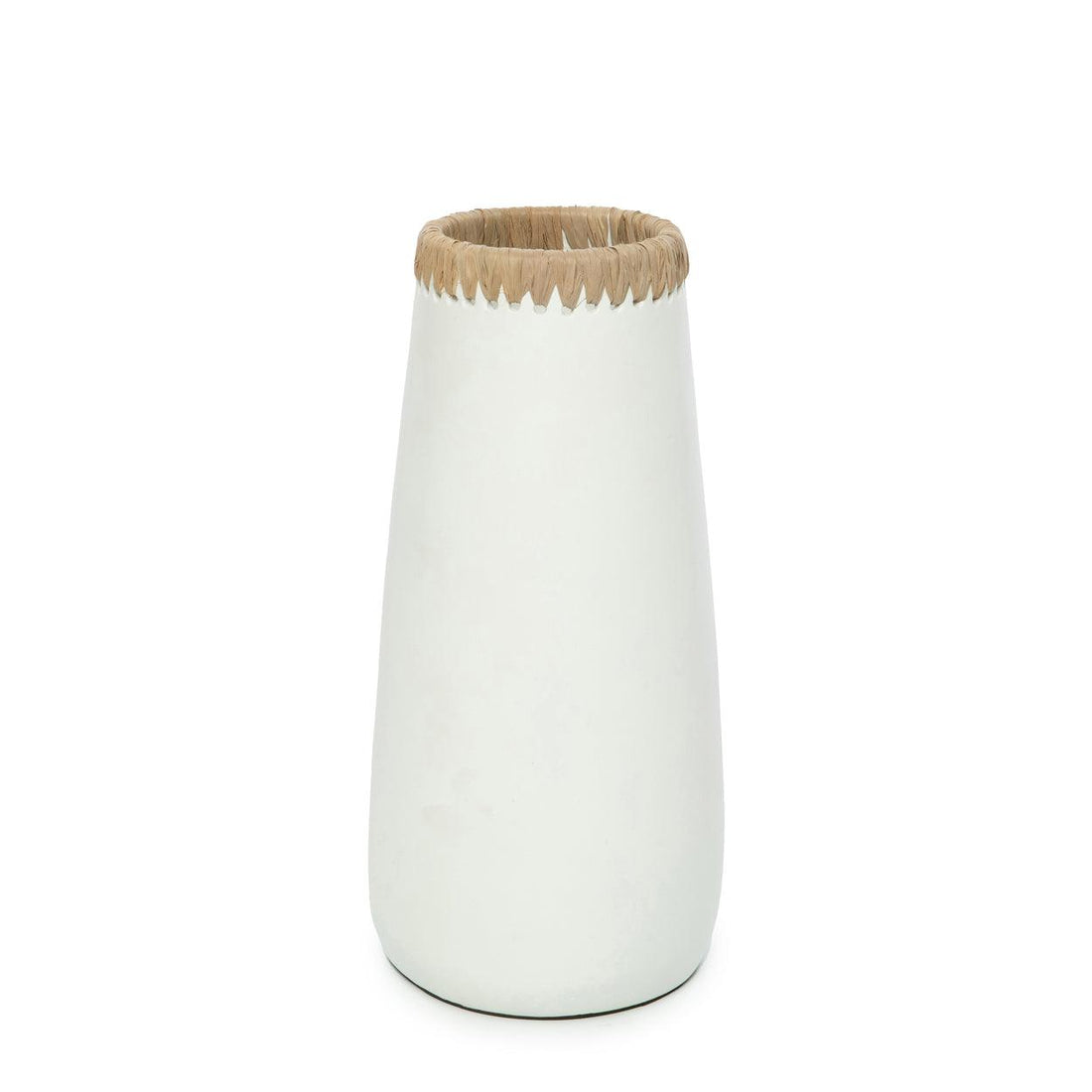 livinglovely.nl - The Sneaky Vase White Large - Vaas - Bazar Bizar - livinglovely.nl