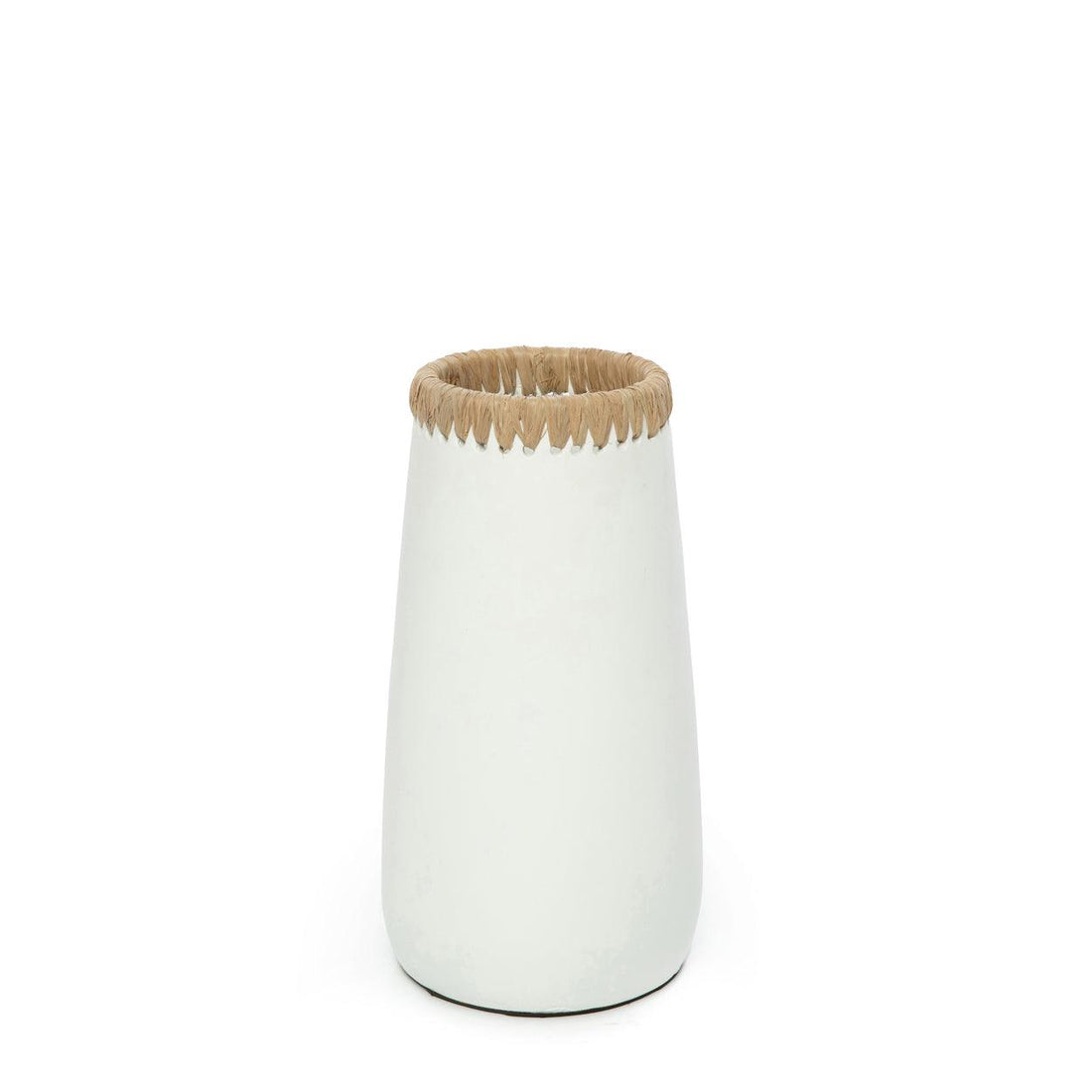 livinglovely.nl - The Sneaky Vase White Medium - Vaas - Bazar Bizar - livinglovely.nl