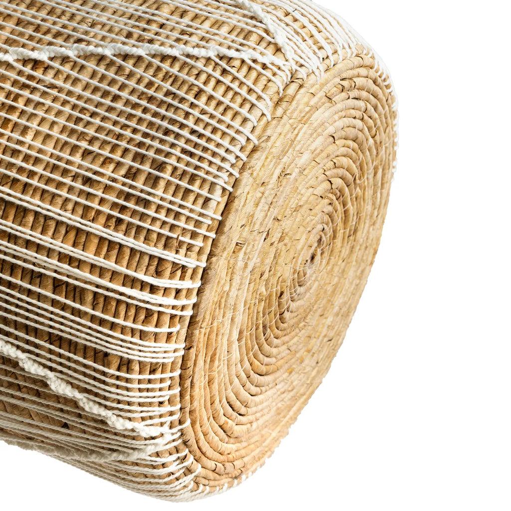 livinglovely.nl - The Straight Stitched Macrame Basket - Medium - Mand - Bazar Bizar - livinglovely.nl