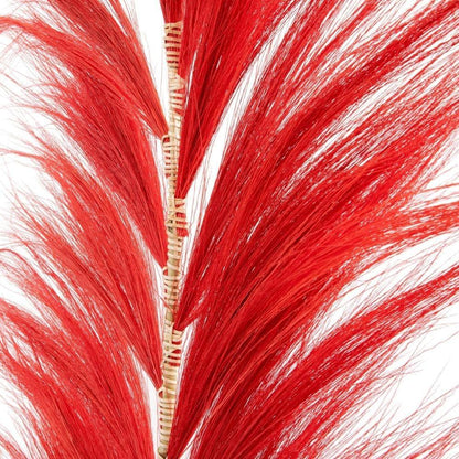 livinglovely.nl - The Stunning Leaf - Vibrant Red - Set of 6 - Waaier - Bazar Bizar - livinglovely.nl