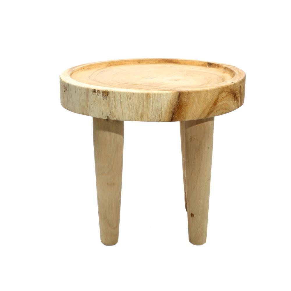 livinglovely.nl - The Suar Side Table - Natural - Bijzettafel - Bazar Bizar - livinglovely.nl