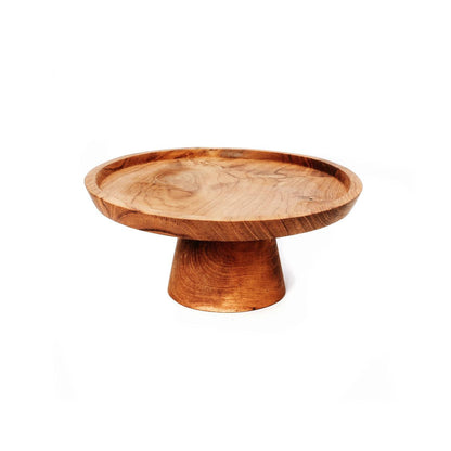 livinglovely.nl - The Teak Root Cake Dish Small - Keukenaccessoire - Bazar Bizar - livinglovely.nl