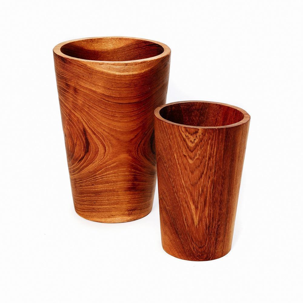 livinglovely.nl - The Teak Root Cup - High - Keukenaccessoire - Bazar Bizar - livinglovely.nl