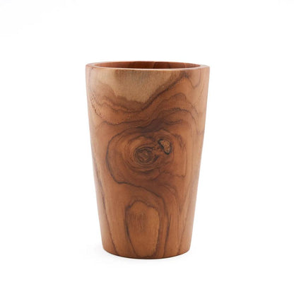 livinglovely.nl - The Teak Root Cup - Low - Keukenaccessoire - Bazar Bizar - livinglovely.nl