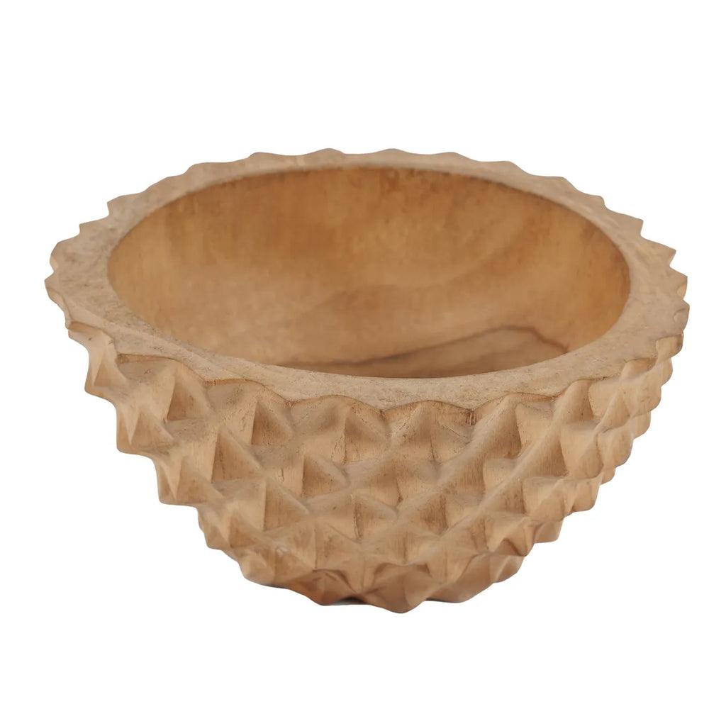 livinglovely.nl - The Teak Root Durian Bowl - M - Kom - Bazar Bizar - livinglovely.nl