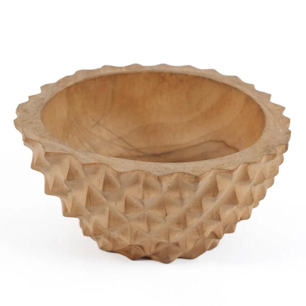 livinglovely.nl - The Teak Root Durian Bowl - M - Kom - Bazar Bizar - livinglovely.nl