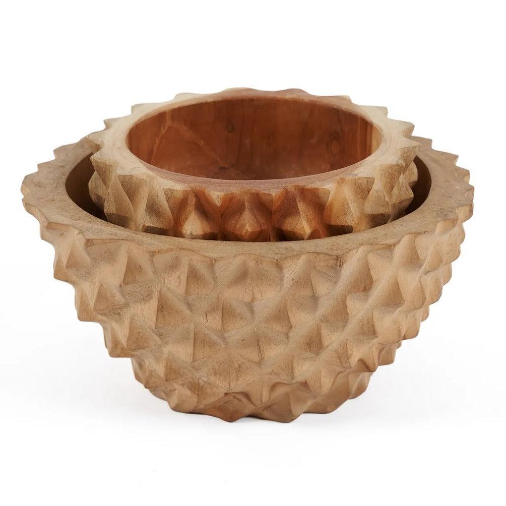 livinglovely.nl - The Teak Root Durian Bowl - M - Kom - Bazar Bizar - livinglovely.nl