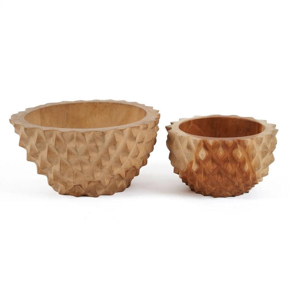 livinglovely.nl - The Teak Root Durian Bowl - M - Kom - Bazar Bizar - livinglovely.nl