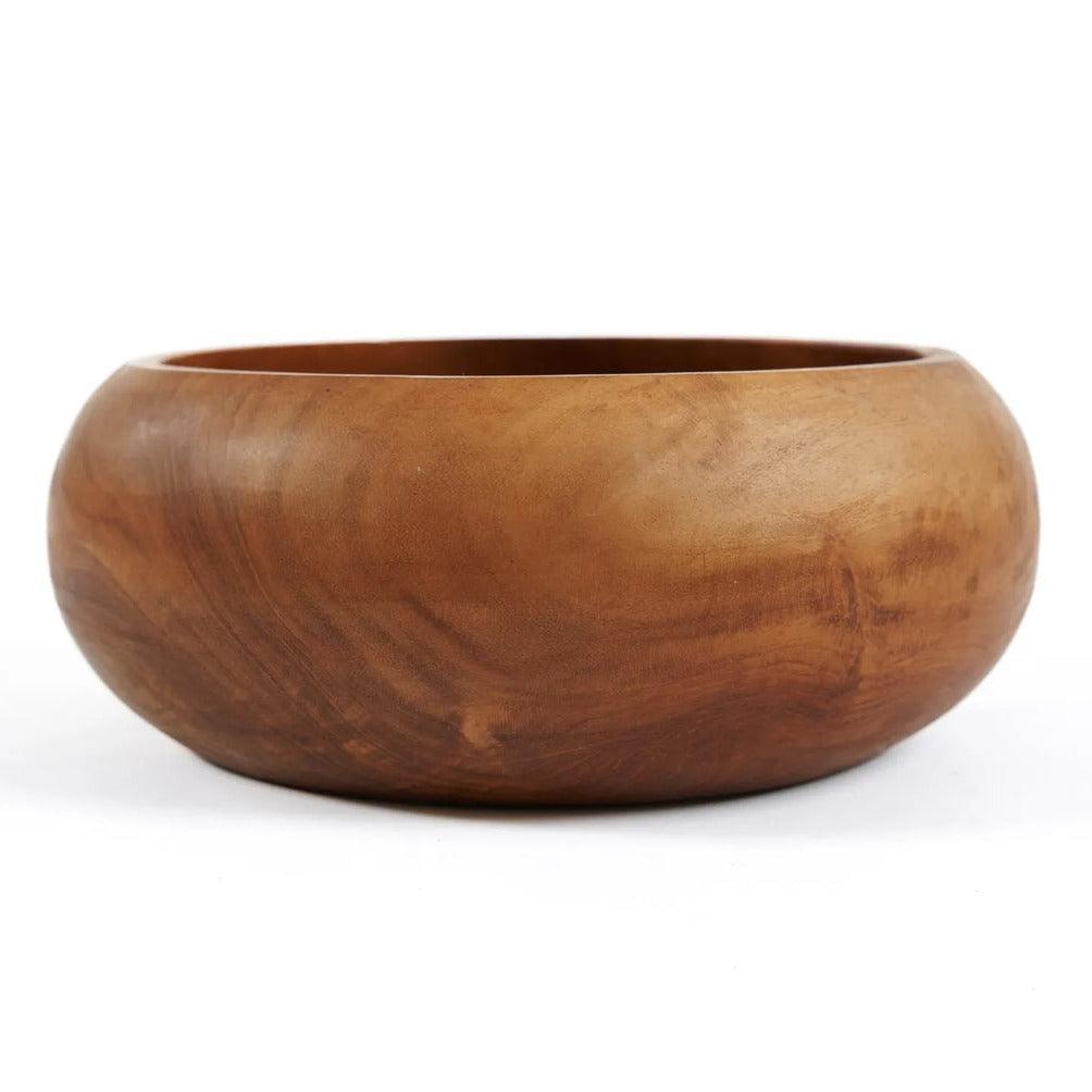 livinglovely.nl - The Teak Root Fruit Bowl - Schaal - Bazar Bizar - livinglovely.nl