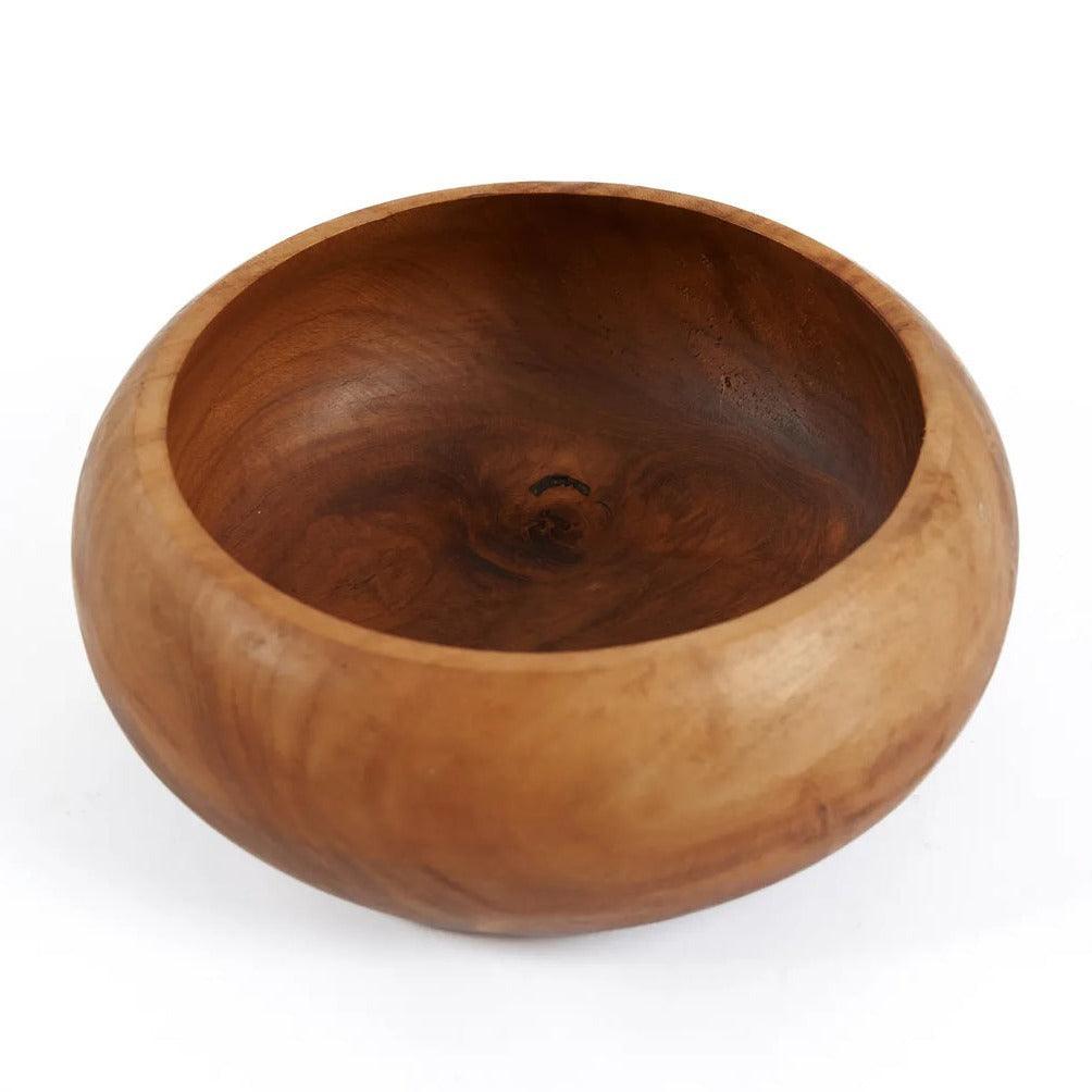 livinglovely.nl - The Teak Root Fruit Bowl - Schaal - Bazar Bizar - livinglovely.nl