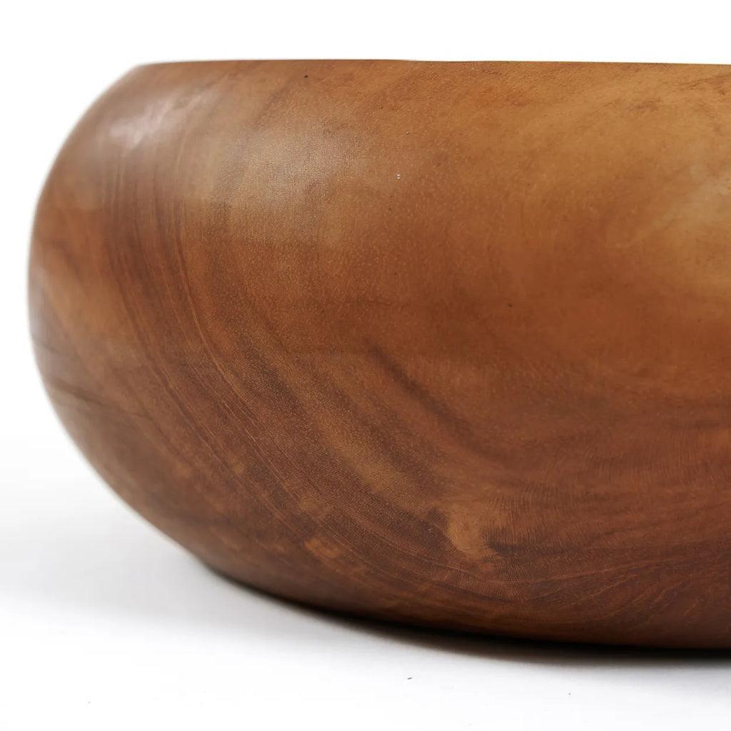 livinglovely.nl - The Teak Root Fruit Bowl - Schaal - Bazar Bizar - livinglovely.nl