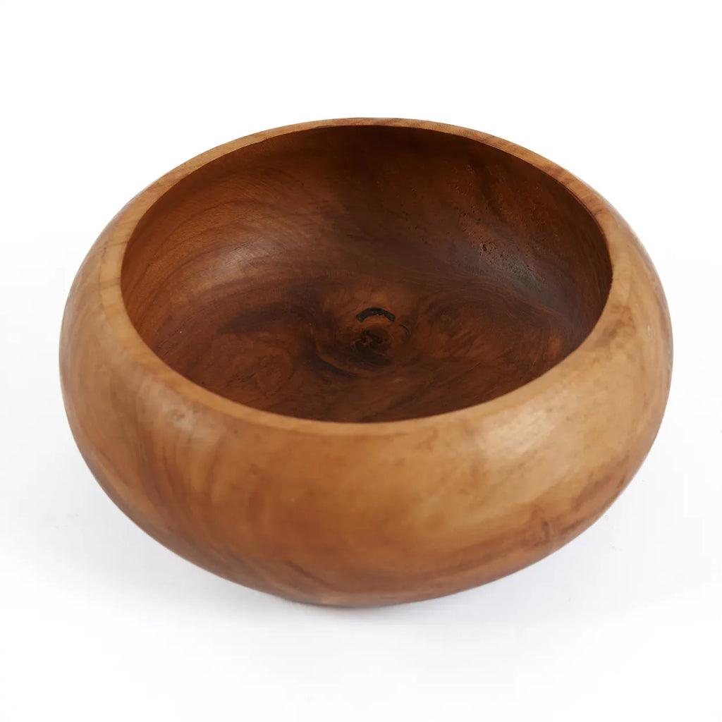 livinglovely.nl - The Teak Root Fruit Bowl - Schaal - Bazar Bizar - livinglovely.nl