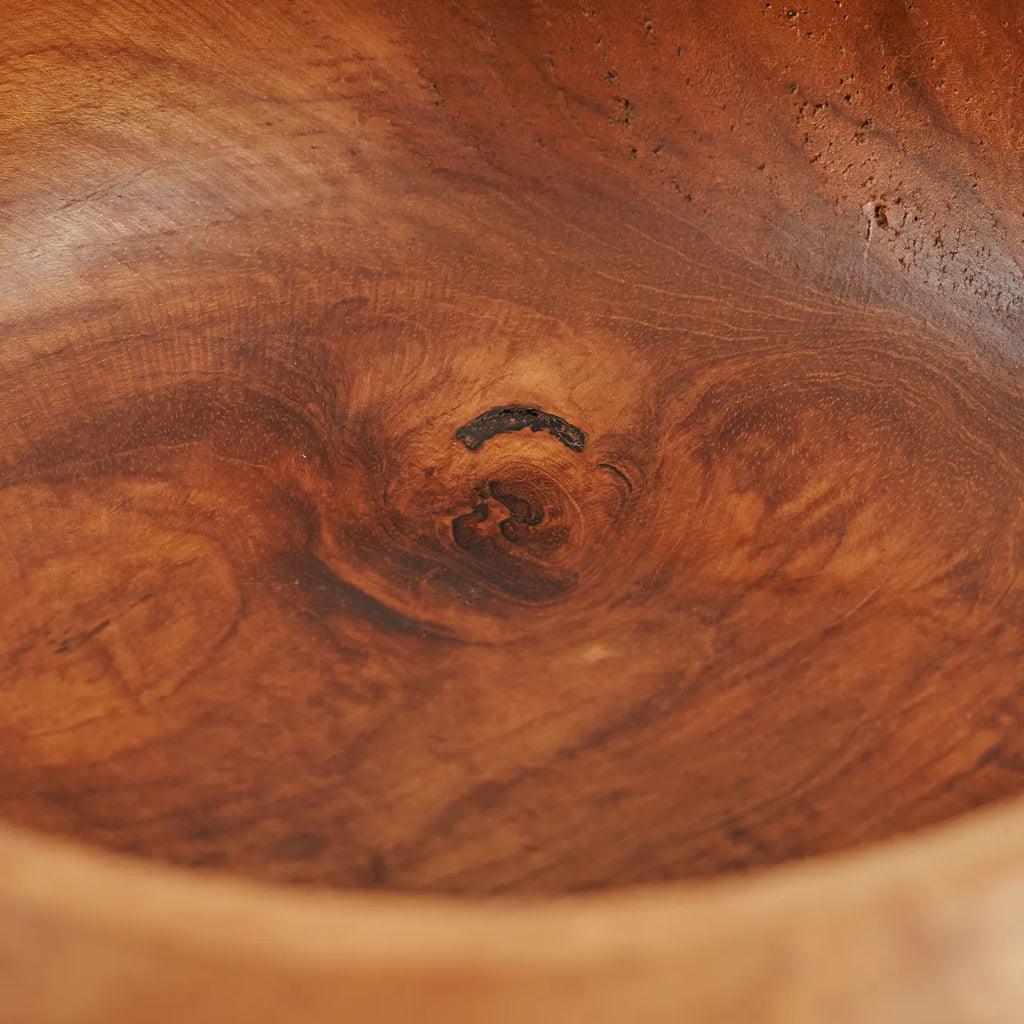 livinglovely.nl - The Teak Root Fruit Bowl - Schaal - Bazar Bizar - livinglovely.nl