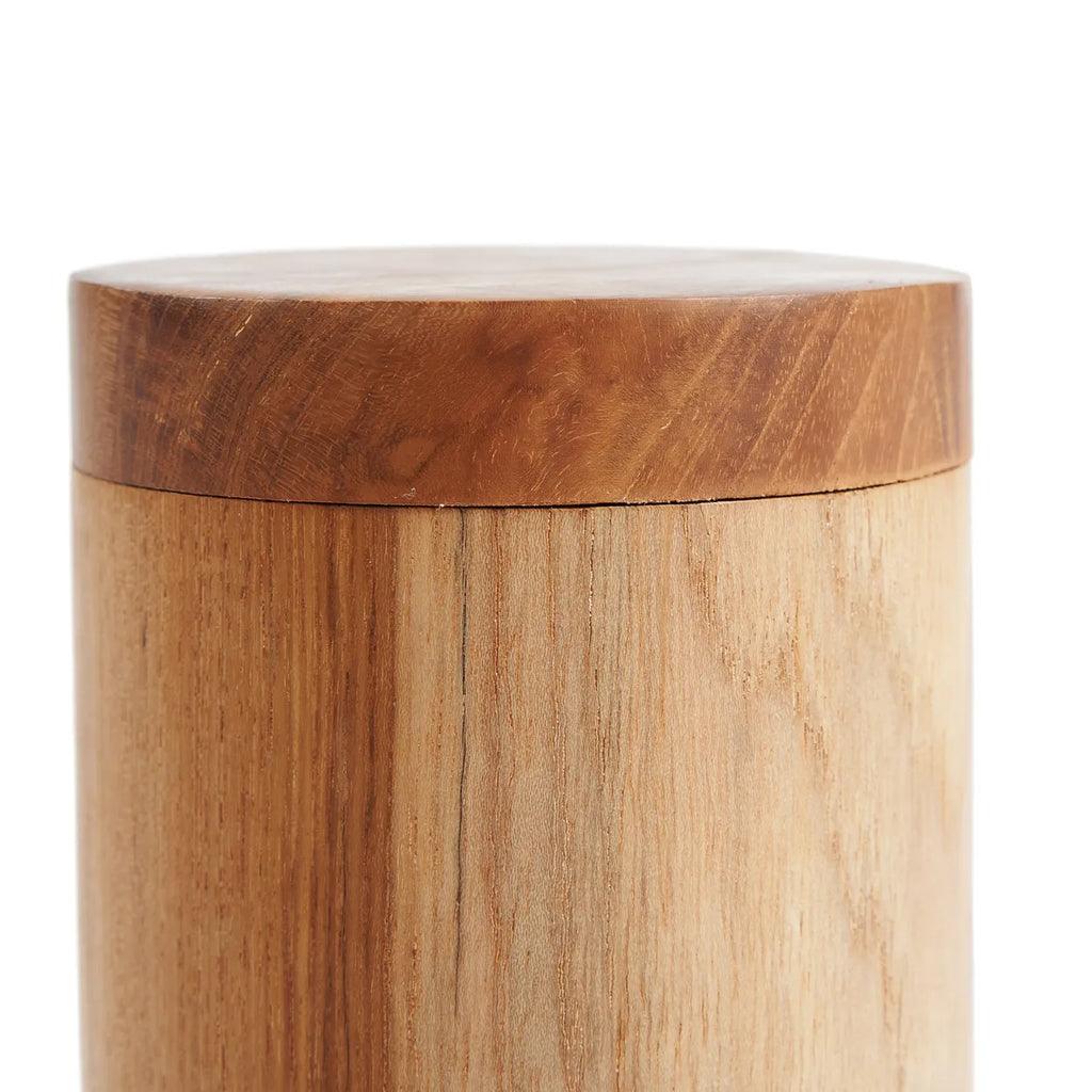 livinglovely.nl - The Teak Root Jar - L - Voorraadpot - Bazar Bizar - livinglovely.nl