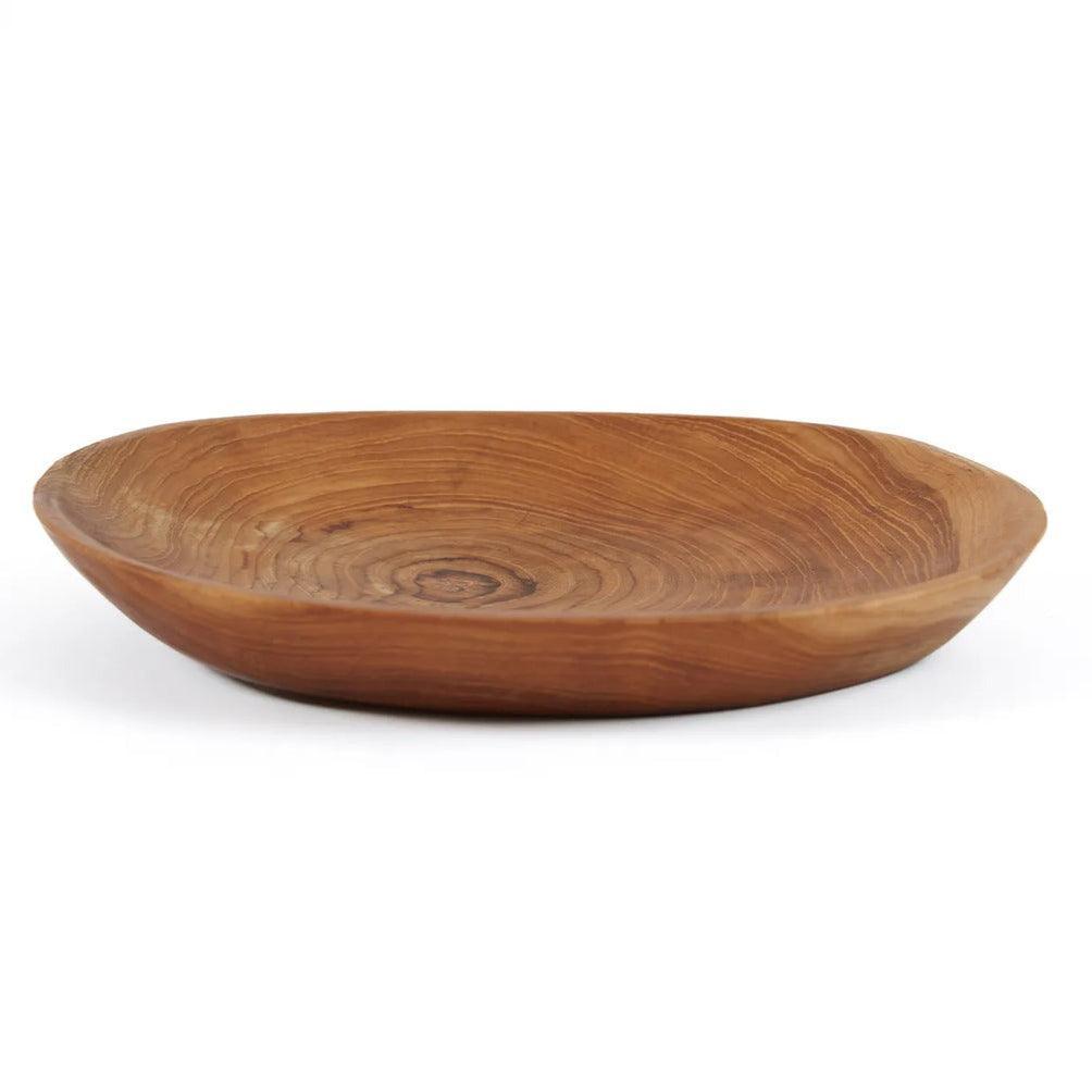 livinglovely.nl - The Teak Root Organic Plate - Keukenaccessoire - Bazar Bizar - livinglovely.nl