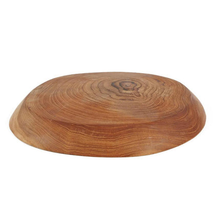 livinglovely.nl - The Teak Root Organic Plate - Keukenaccessoire - Bazar Bizar - livinglovely.nl