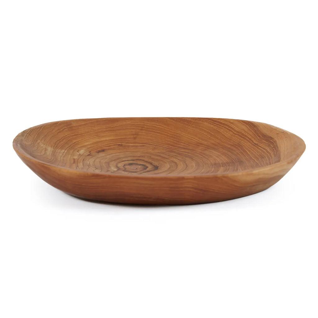 livinglovely.nl - The Teak Root Organic Plate - Keukenaccessoire - Bazar Bizar - livinglovely.nl