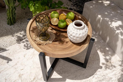 livinglovely.nl - The Teak Root Organic Plate - Keukenaccessoire - Bazar Bizar - livinglovely.nl