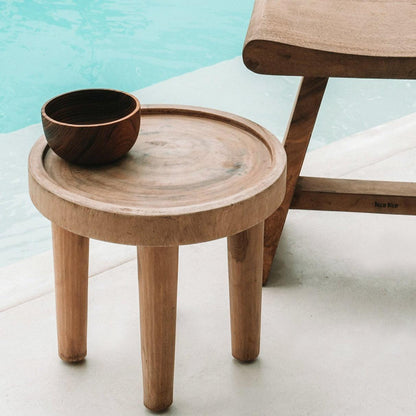 livinglovely.nl - The Teak Root Salad Bowl - S - Kom - Bazar Bizar - livinglovely.nl