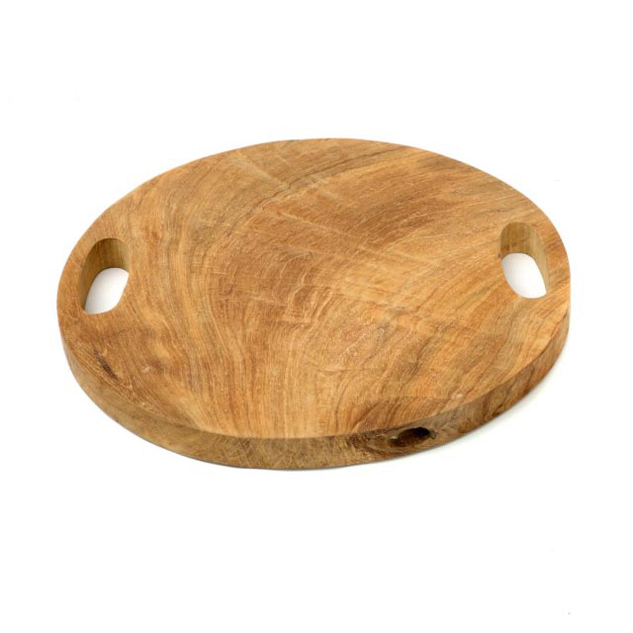 livinglovely.nl - The Teak Root Tray Natural Large - Snijplank - Bazar Bizar - livinglovely.nl