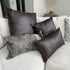 livinglovely.nl - The Three Panel Suede Cushion Cover - Grey - 30x60 - Kussenhoes - Bazar Bizar - livinglovely.nl