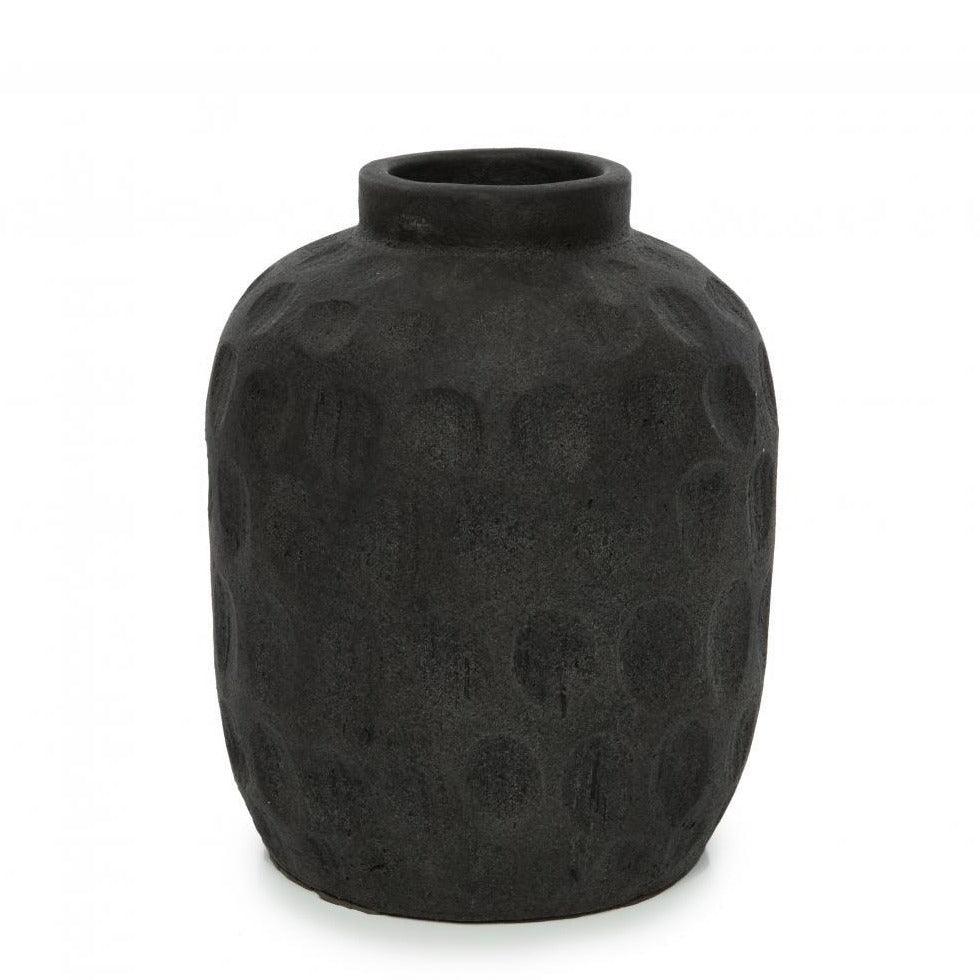 livinglovely.nl - The Trendy Vase - Black - L - Vaas - Bazar Bizar - livinglovely.nl