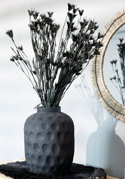 livinglovely.nl - The Trendy Vase - Black - L - Vaas - Bazar Bizar - livinglovely.nl